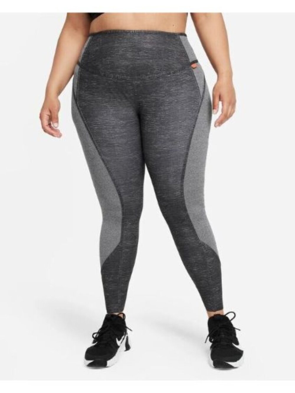 NEW Nike Women's Plus 2X Dri-FIT One Luxe Mid-Rise Leggings NWT $100 - Picture 1 of 6